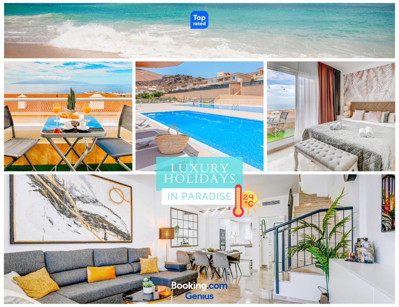 Luxury Holiday House Tenerife プエルト・デ・サンティアゴ エクステリア 写真