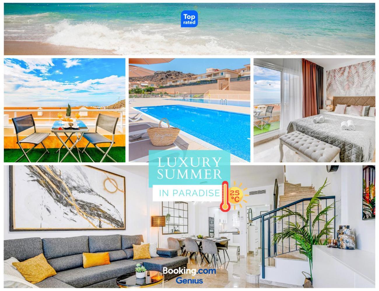 Luxury Holiday House Tenerife プエルト・デ・サンティアゴ エクステリア 写真